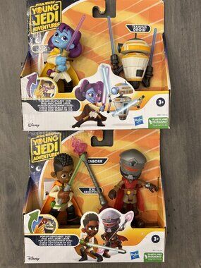 Disney/Hasbro Young Jedi Sets (2 sets sold together) NEW